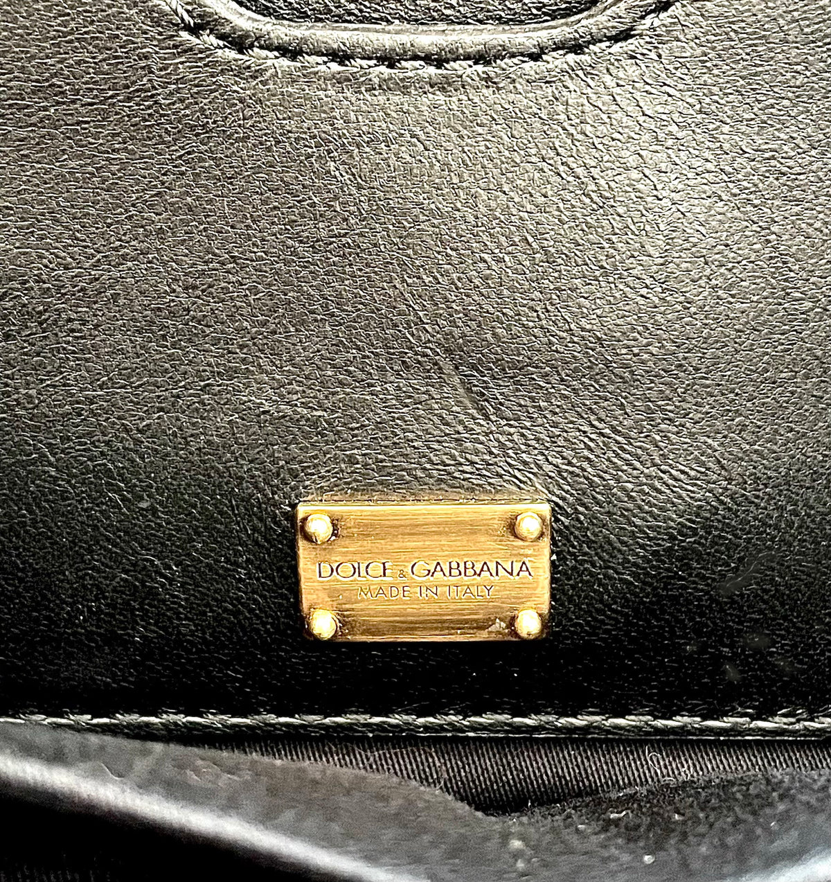 Dolce & Gabbana Rare Miss Sicily Shoulder Handbag
