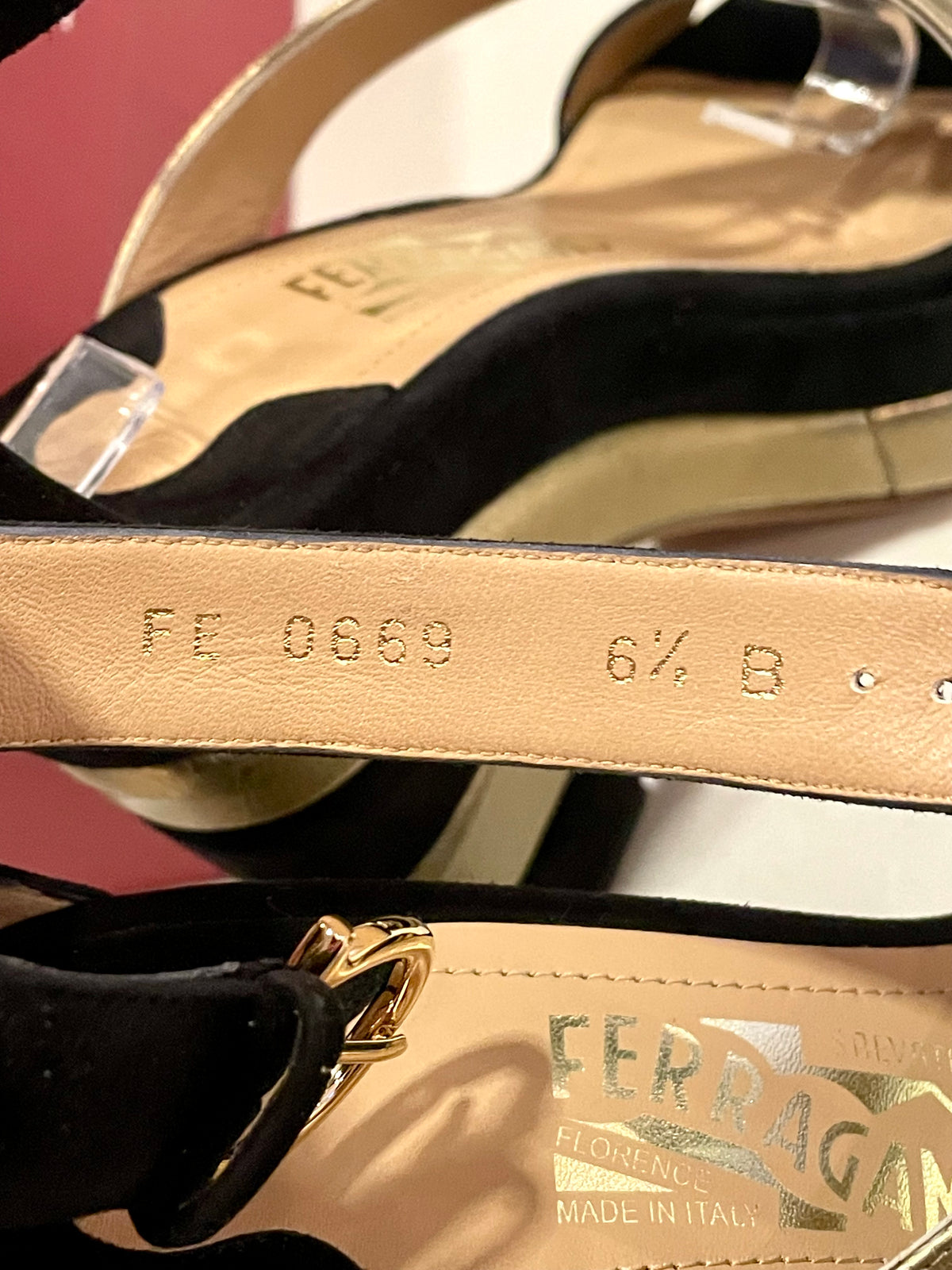 Salvatore Ferragamo Rare Sculptural Platform Heels