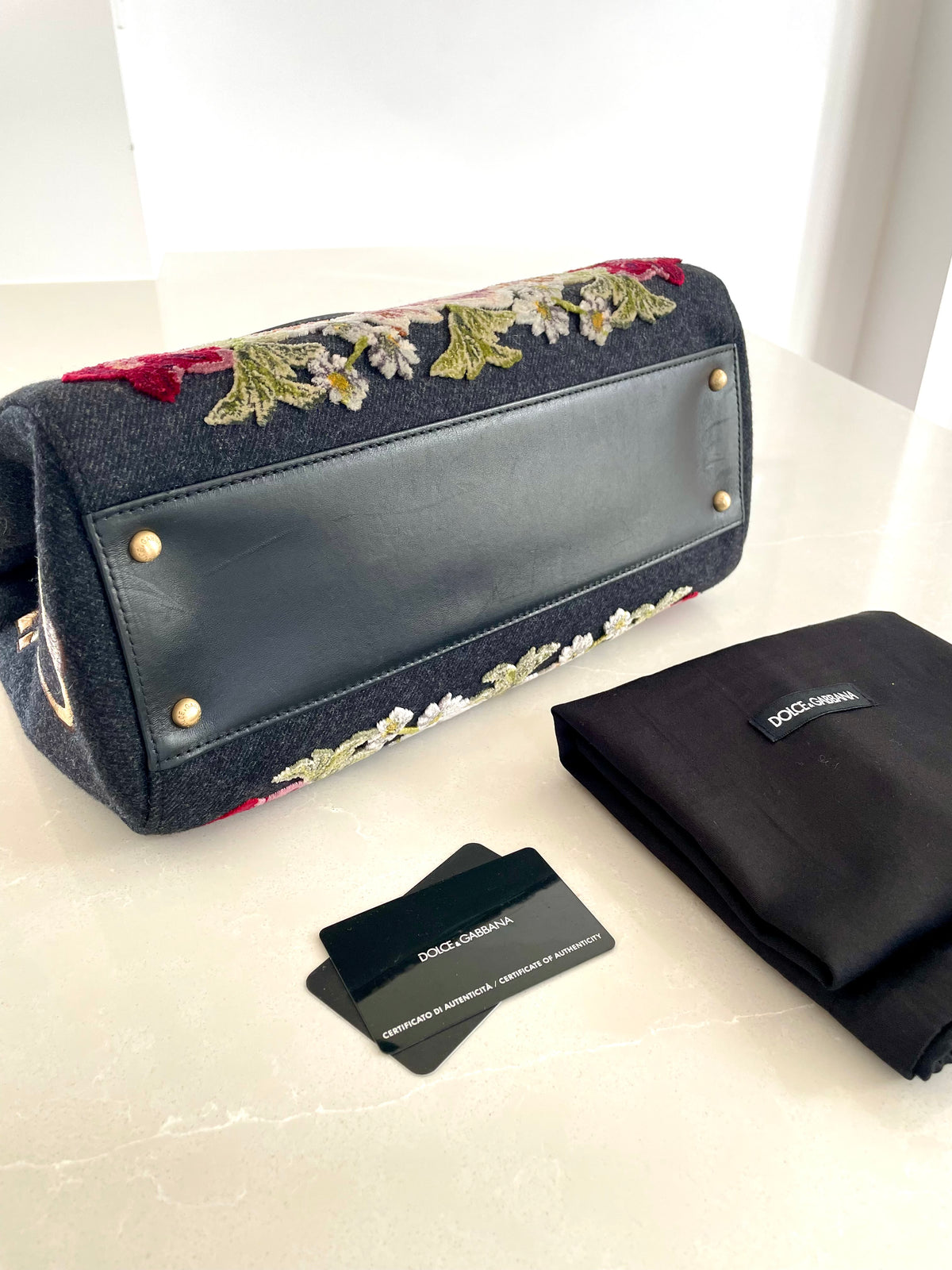 Dolce & Gabbana Rare Miss Sicily Shoulder Handbag