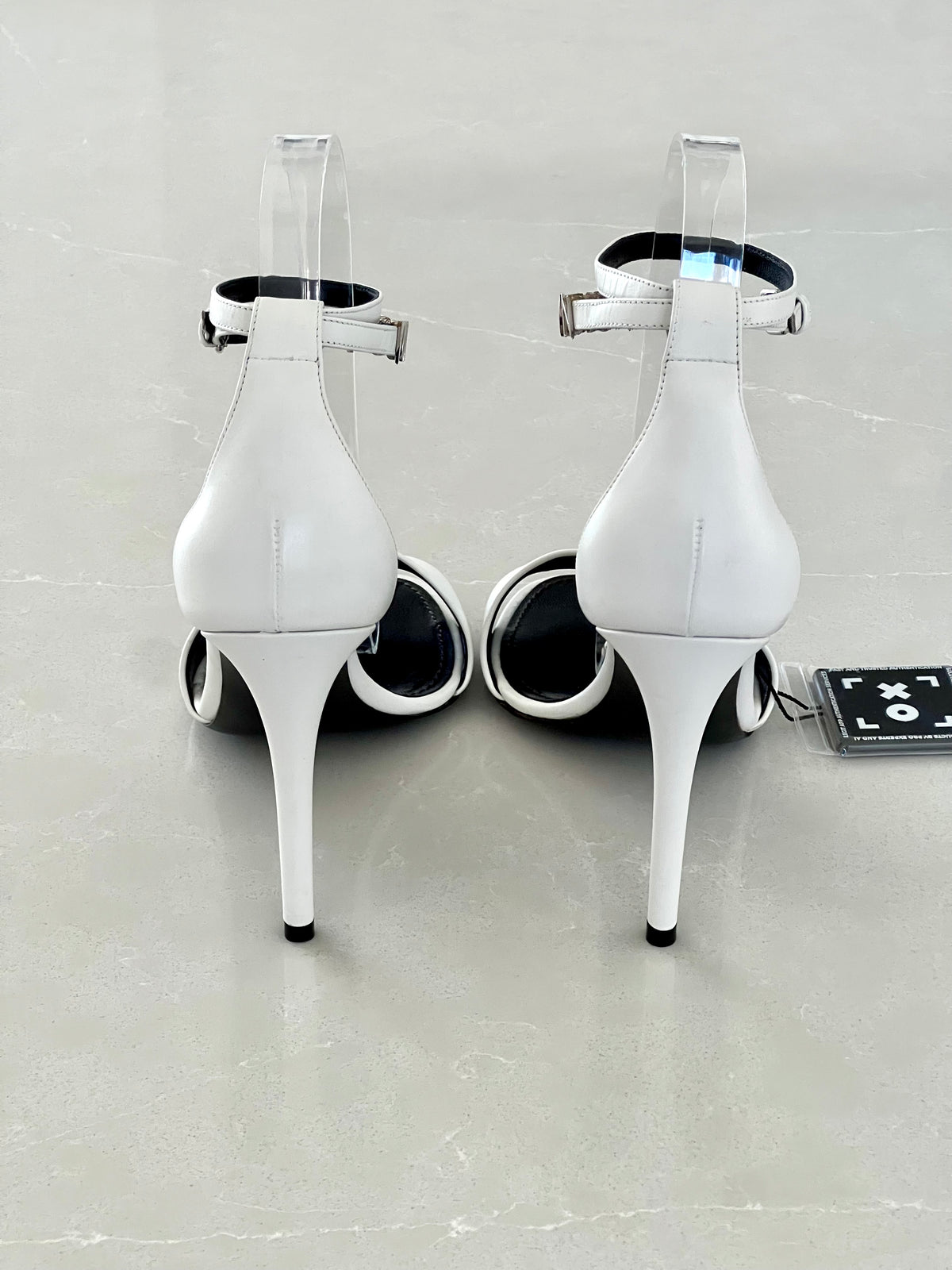 Louis Vuitton Strapy Leather Ankle-Strap Stiletto Sandals
